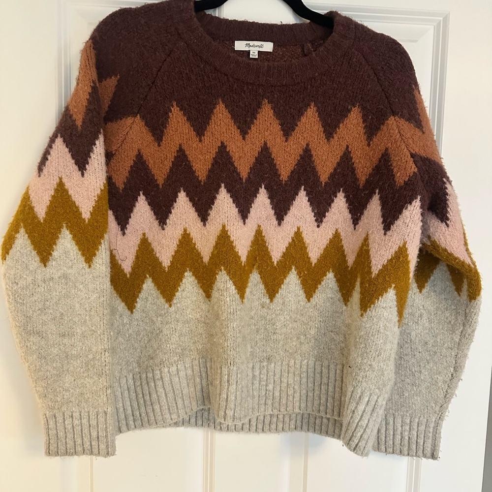 Madewell Wool Sweater, XS